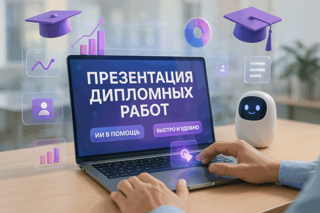 Быстрая презентация для защиты диплома: ИИ в помощь студенту