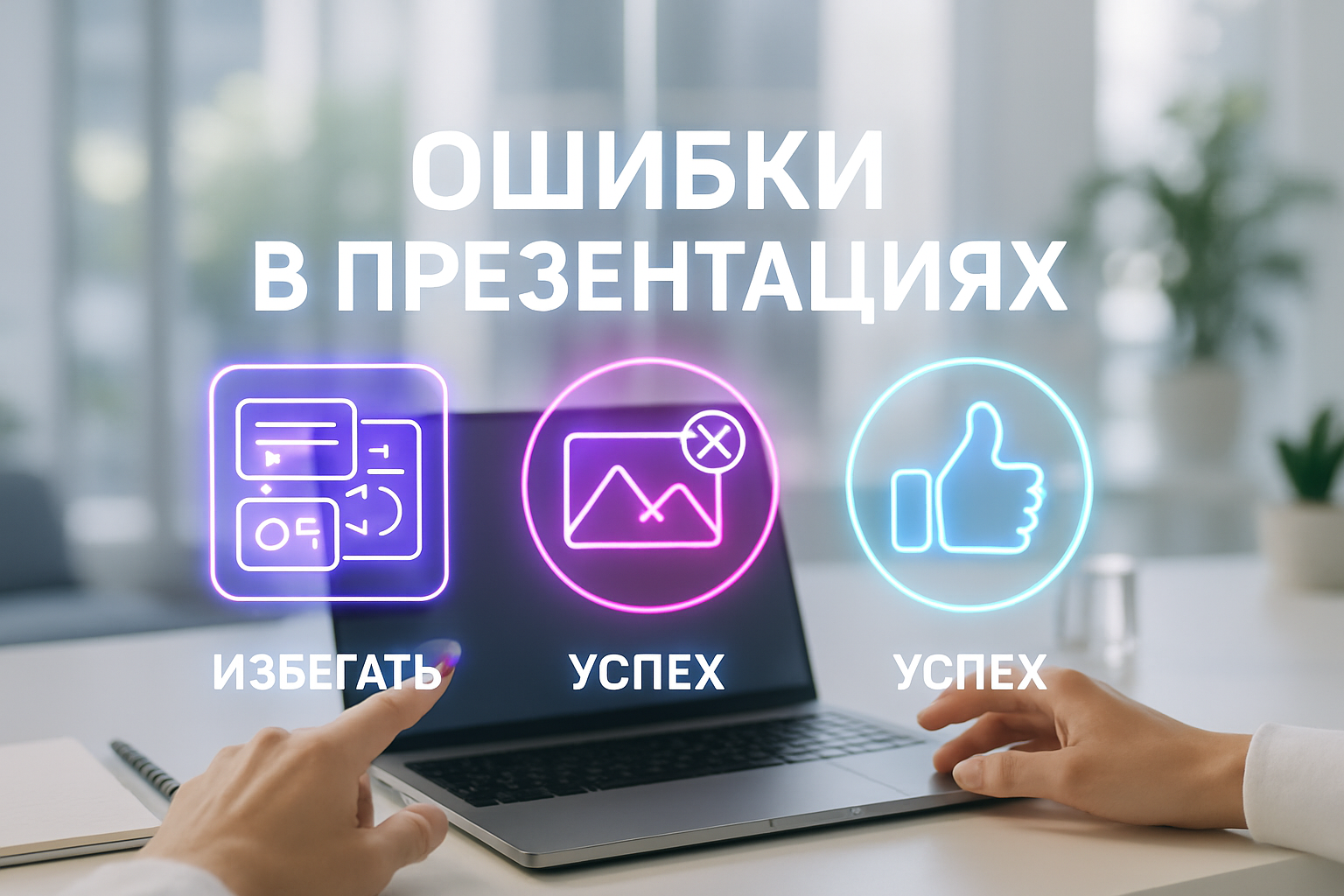 7 главных ошибок в презентациях: чего избегать при создании