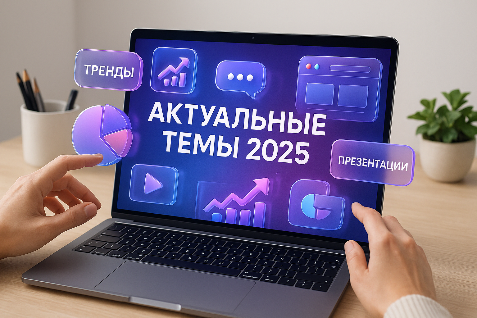 Актуальные темы 2025 года: о чем рассказать в презентации, чтобы быть в тренде