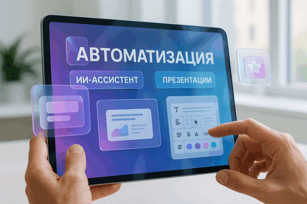 ИИ-ассистент для презентаций: автоматизация рабочего процесса