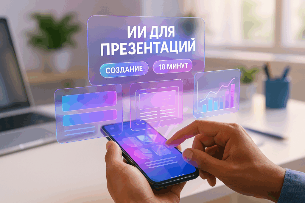 ИИ для презентаций в мобильных приложениях: создание на смартфоне за 10 минут