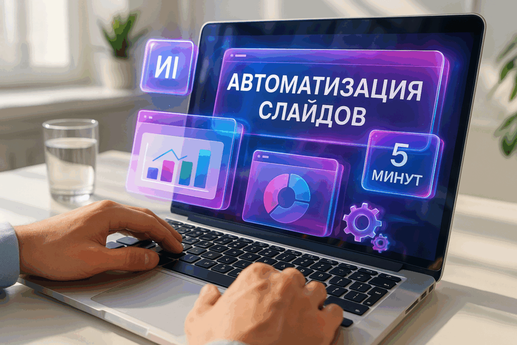 ИИ для создания слайдов презентации: автоматизация процесса за 5 минут