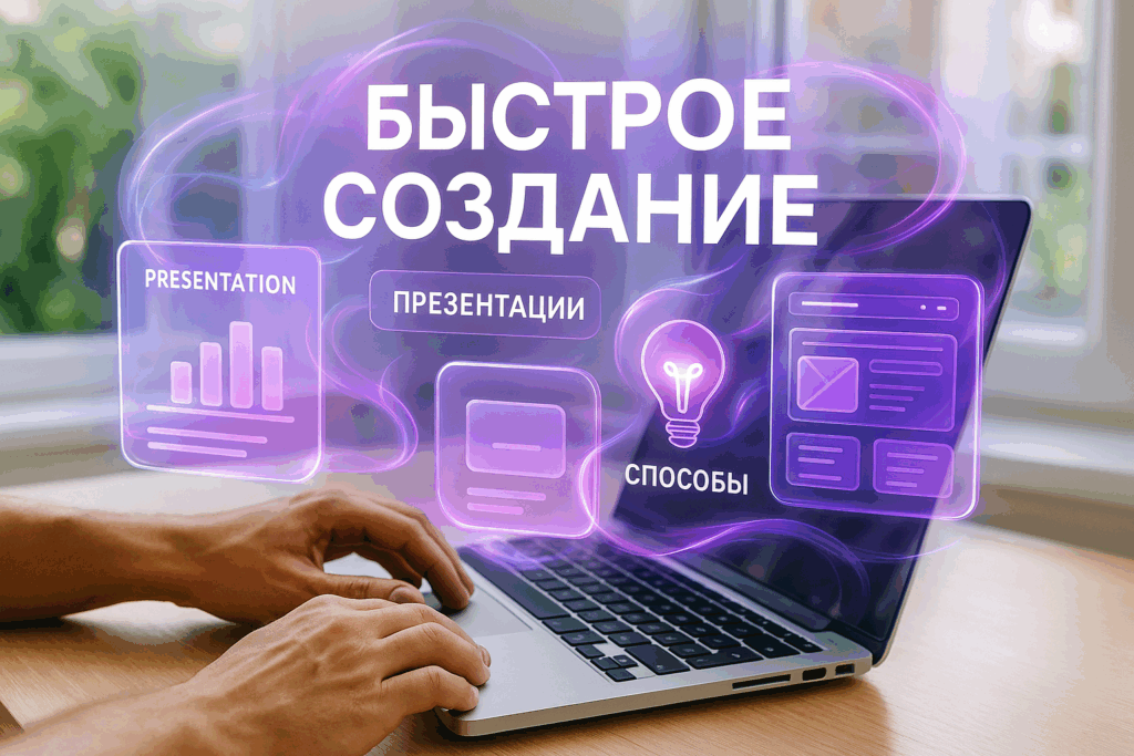 Как быстро сделать презентацию: 5 проверенных способов