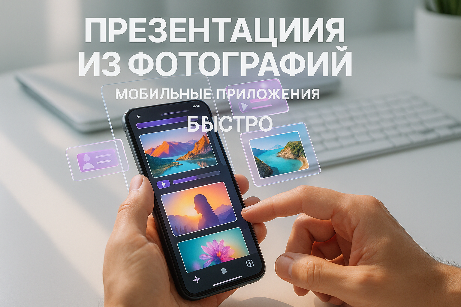 Как быстро сделать презентацию из фотографий: 8 мобильных приложений