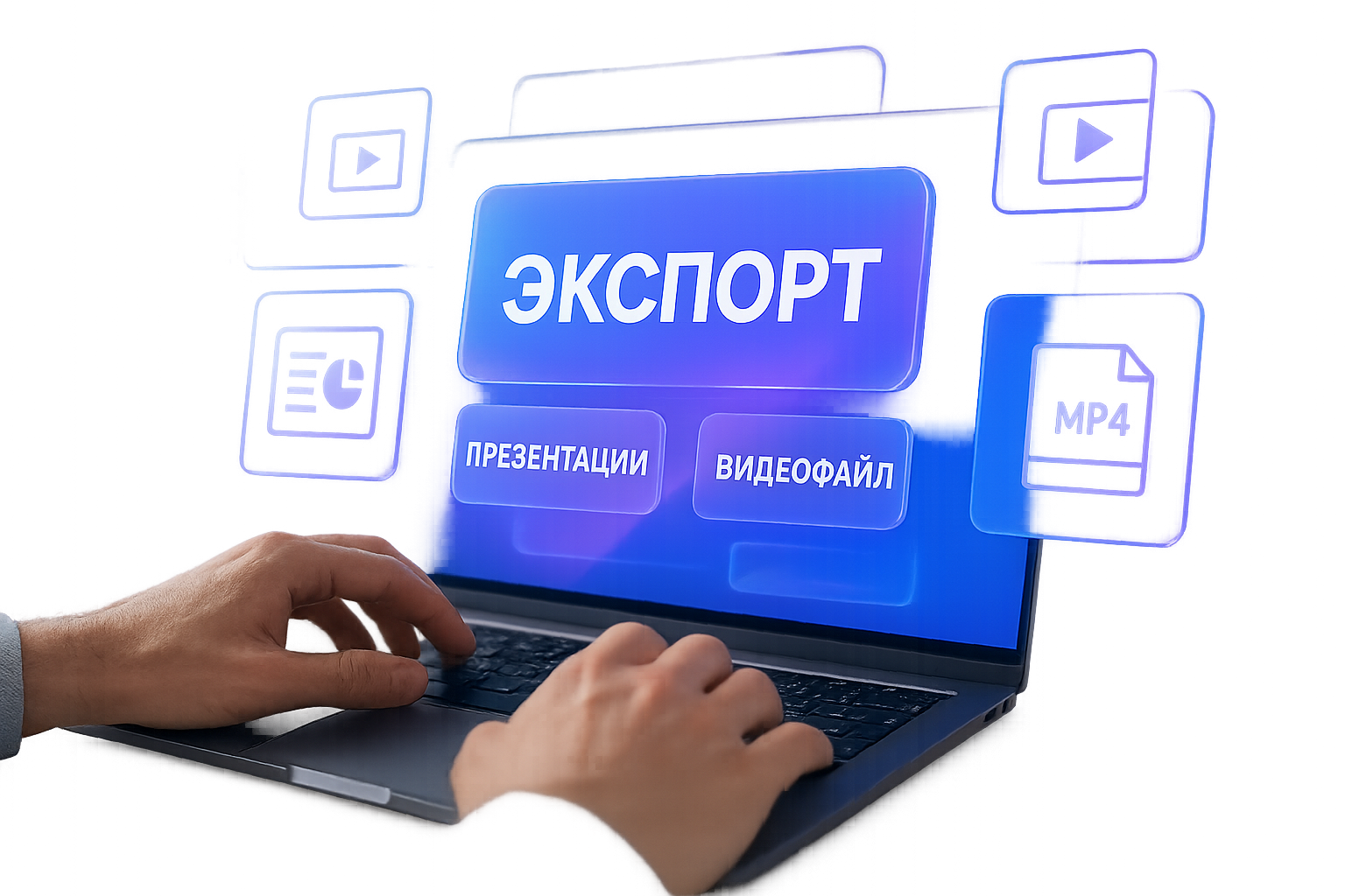 Как экспортировать презентацию в MP4: создание видеофайла