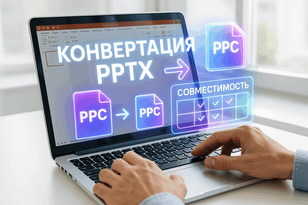 Как конвертировать PPTX в PPT: обратная совместимость