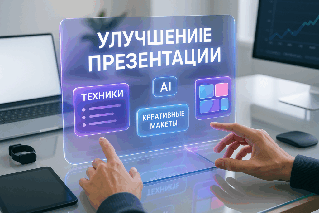 Как улучшить презентацию промтами: 8 техник работы с ИИ 2025