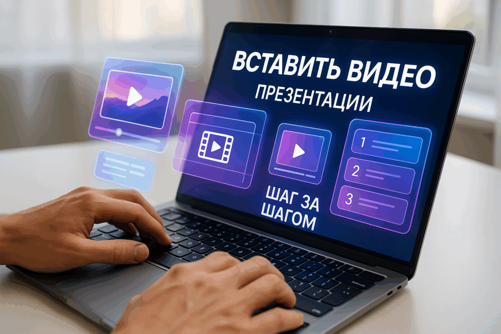 Как вставить видео из интернета в презентацию: пошаговый гайд