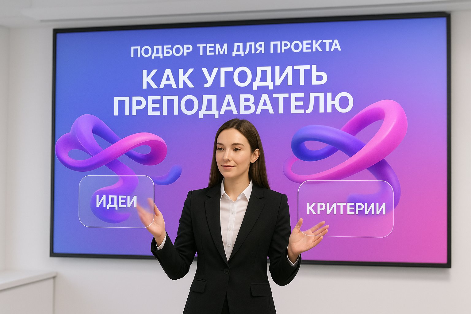 Как выбрать тему для проекта, которая точно понравится преподавателю