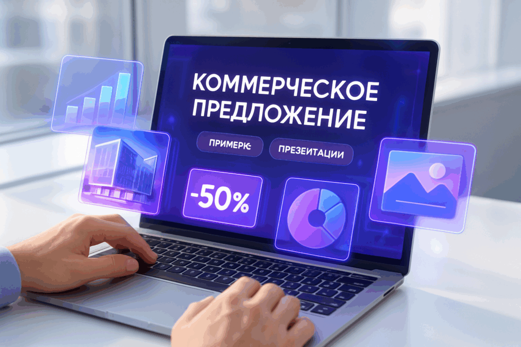 Коммерческое предложение в слайдах: примеры продающих презентаций