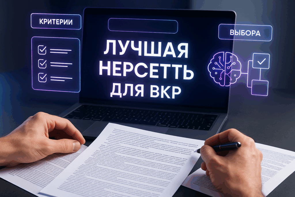 Лучшая нейросеть для дипломной работы: критерии выбора из 7 пунктов