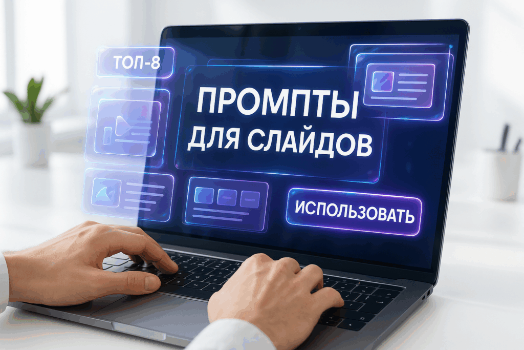Лучшие промты для создания слайдов: ТОП-8 проверенных запросов