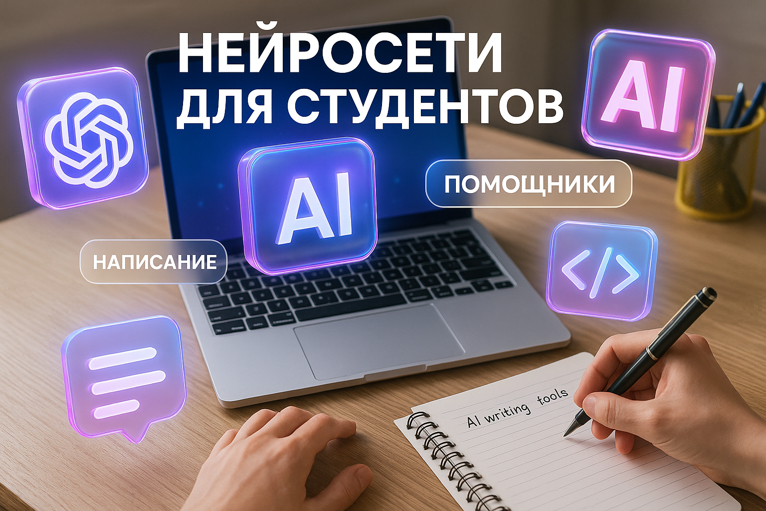 Лучшие нейросети для написания работ: 6 помощников студентов