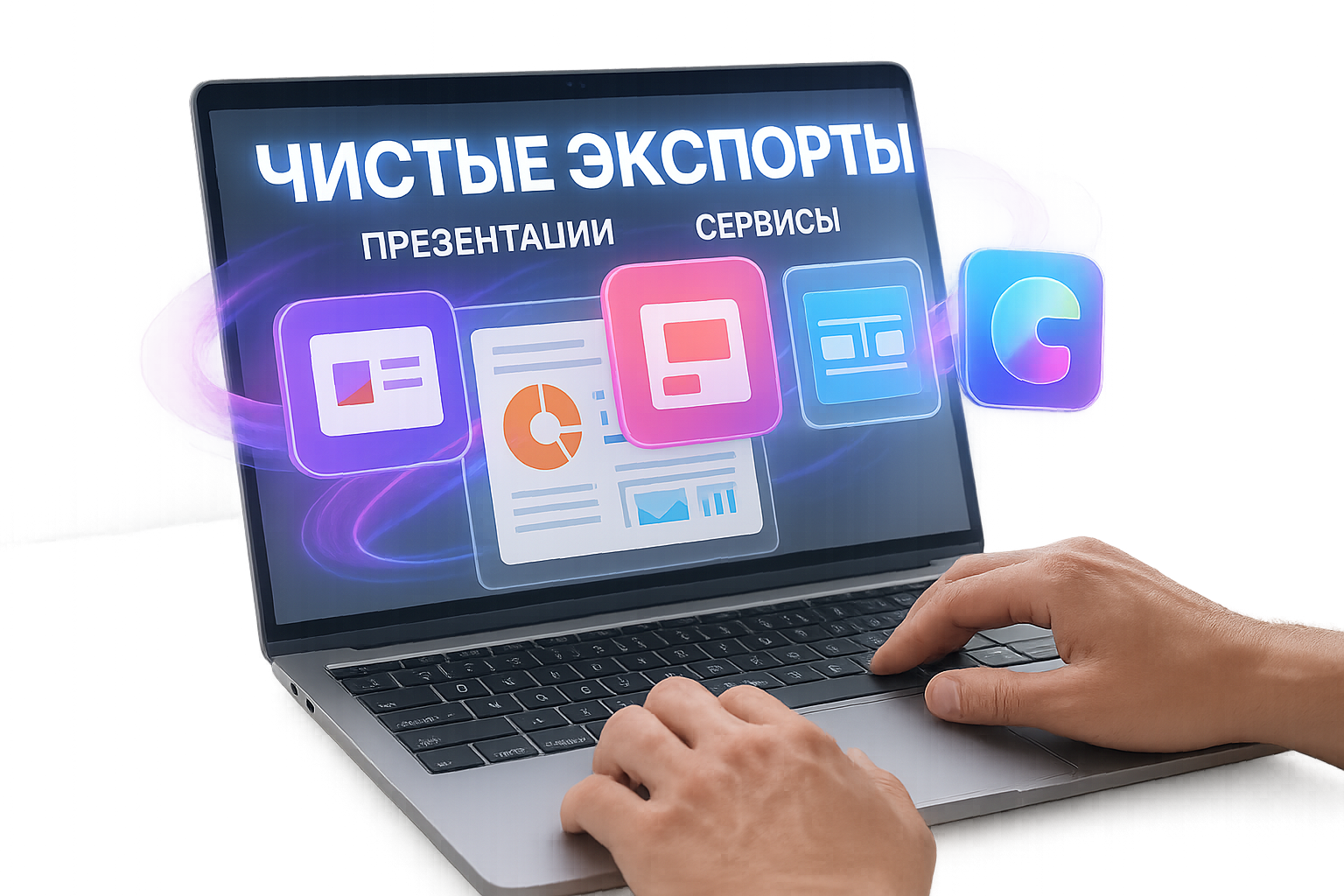 Нейросеть для презентаций без водяных знаков: чистый экспорт из 4 сервисов