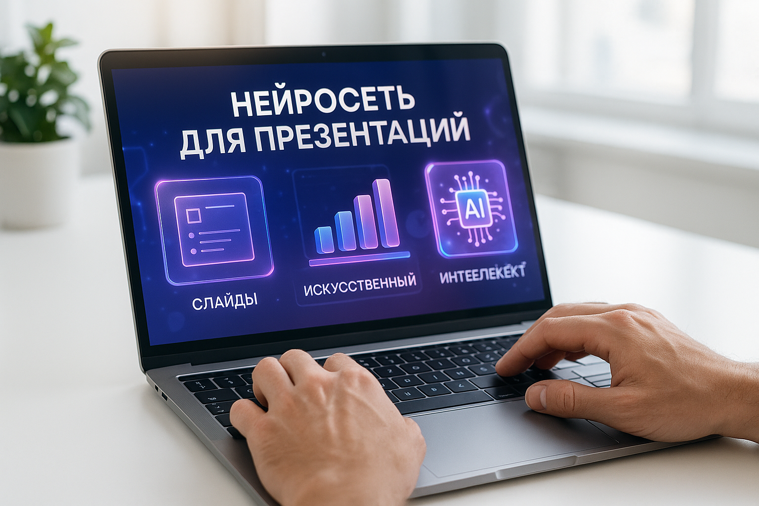 Нейросеть для презентаций: как создать слайды с помощью ИИ