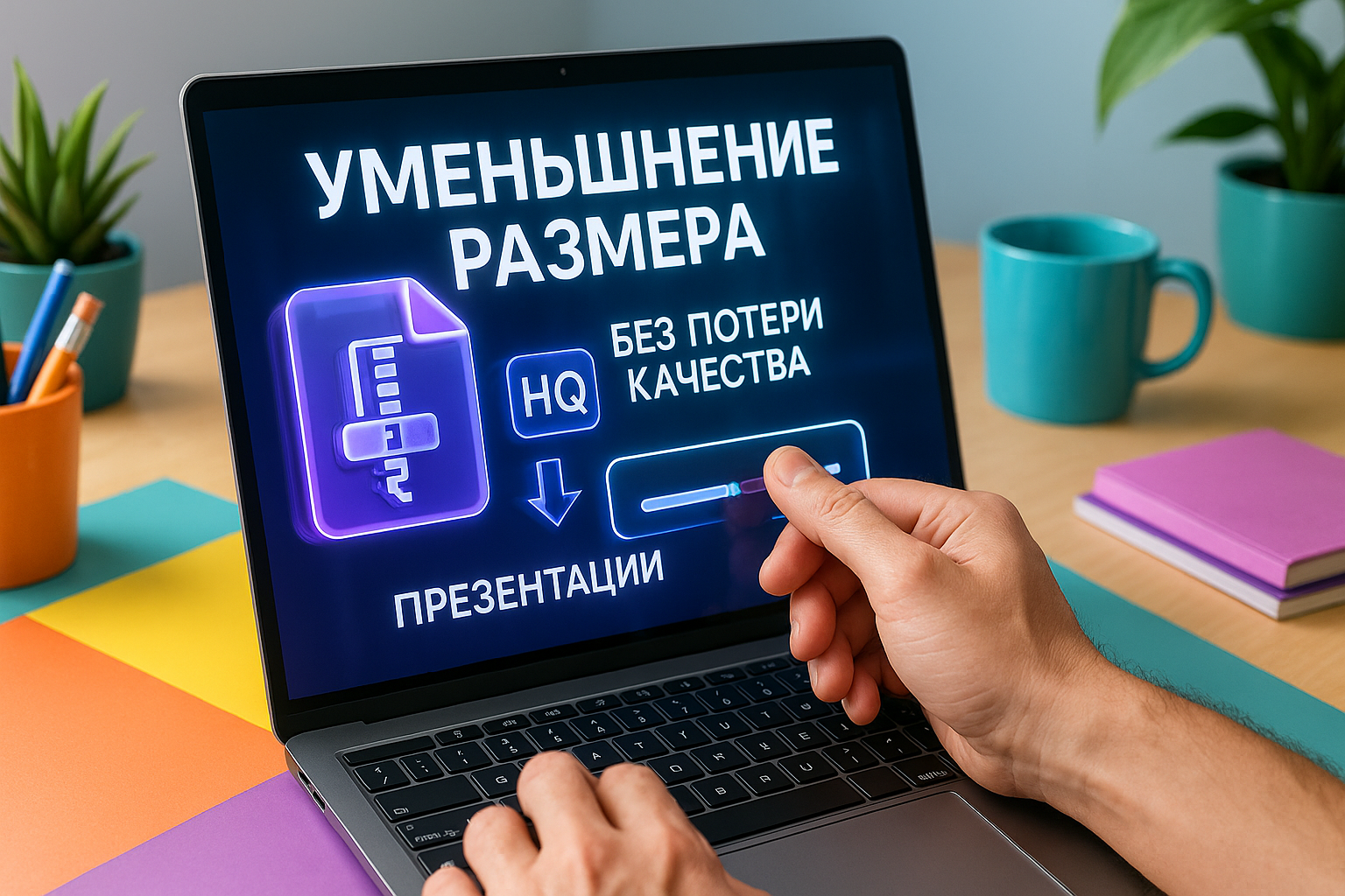 Презентация весит много: уменьшение размера без потери качества