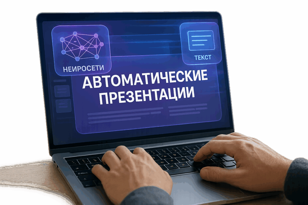 Презентация из текста: 8 нейросетей для автоматического создания