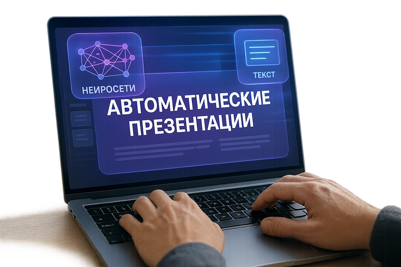 Презентация из текста: 8 нейросетей для автоматического создания