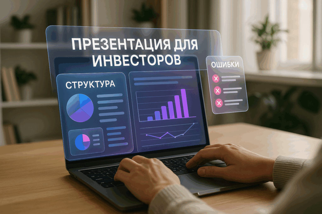 Презентация для инвесторов: структура и типичные ошибки