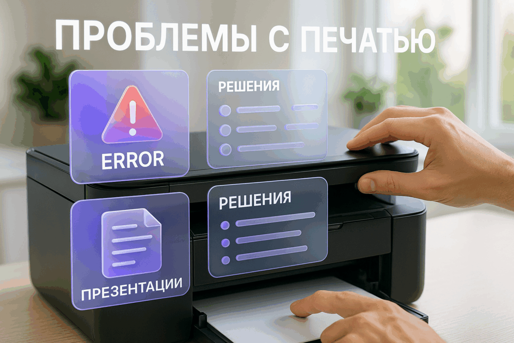 Презентация не печатается: решение 8 проблем с печатью