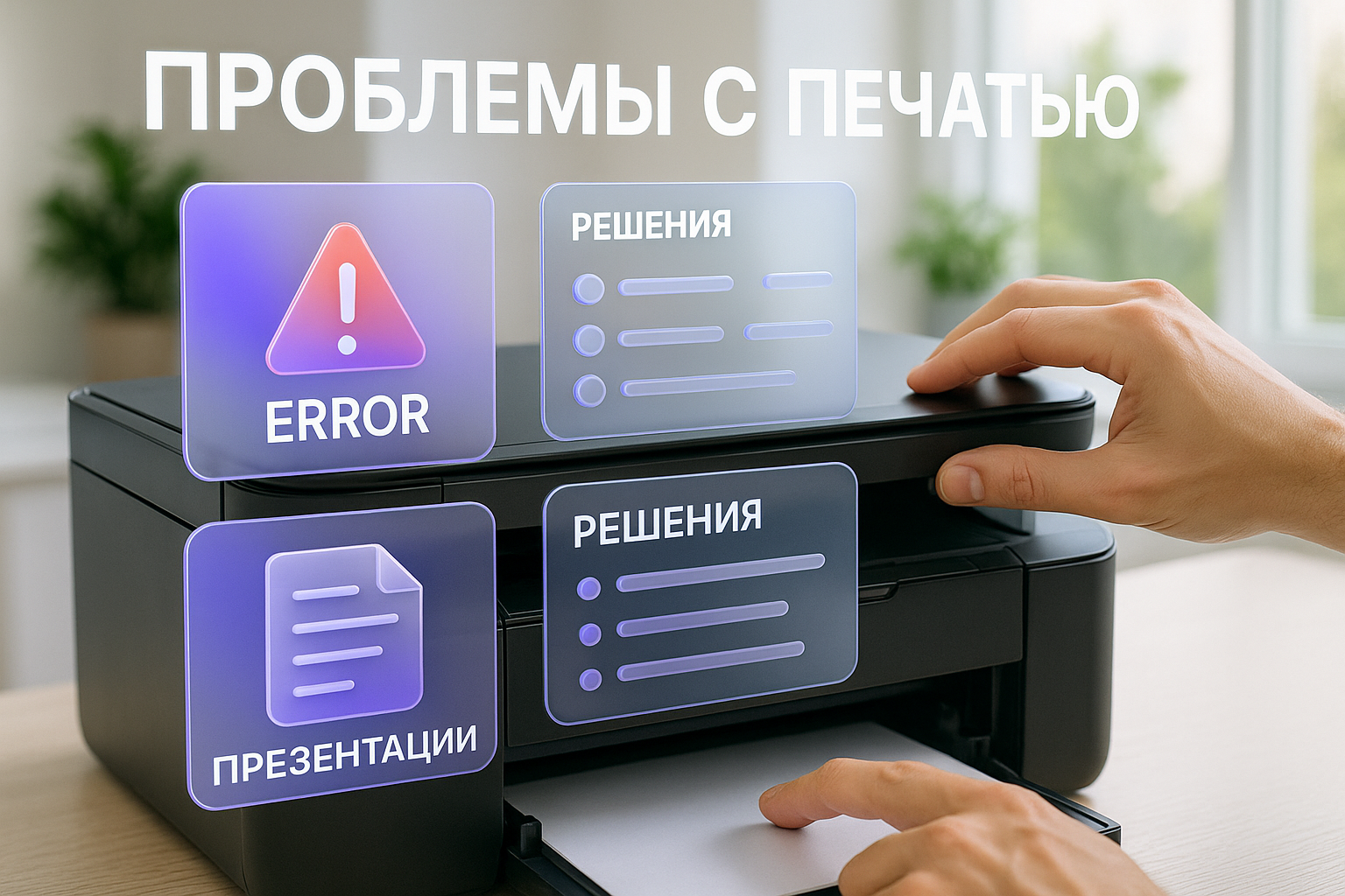Презентация не печатается: решение 8 проблем с печатью