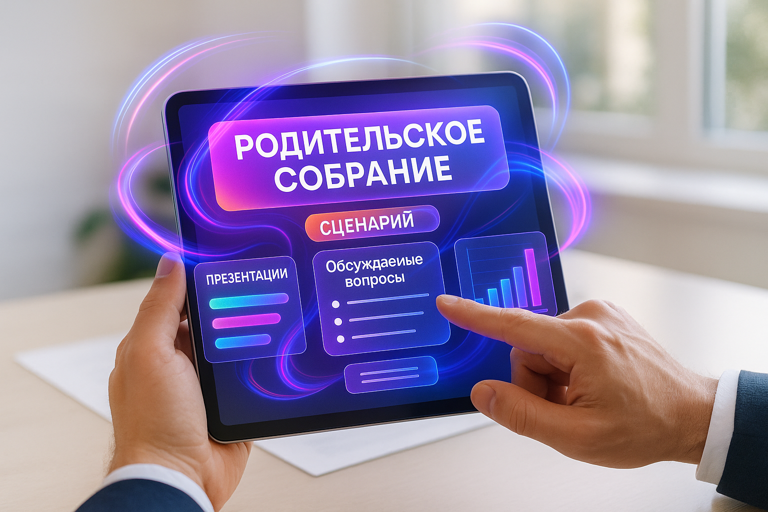 Презентация для первого родительского собрания: готовый сценарий