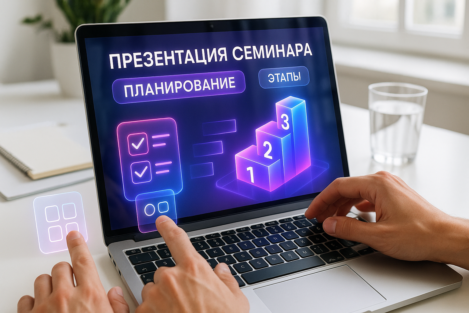 Презентация для семинара: 6 этапов планирования и проведения