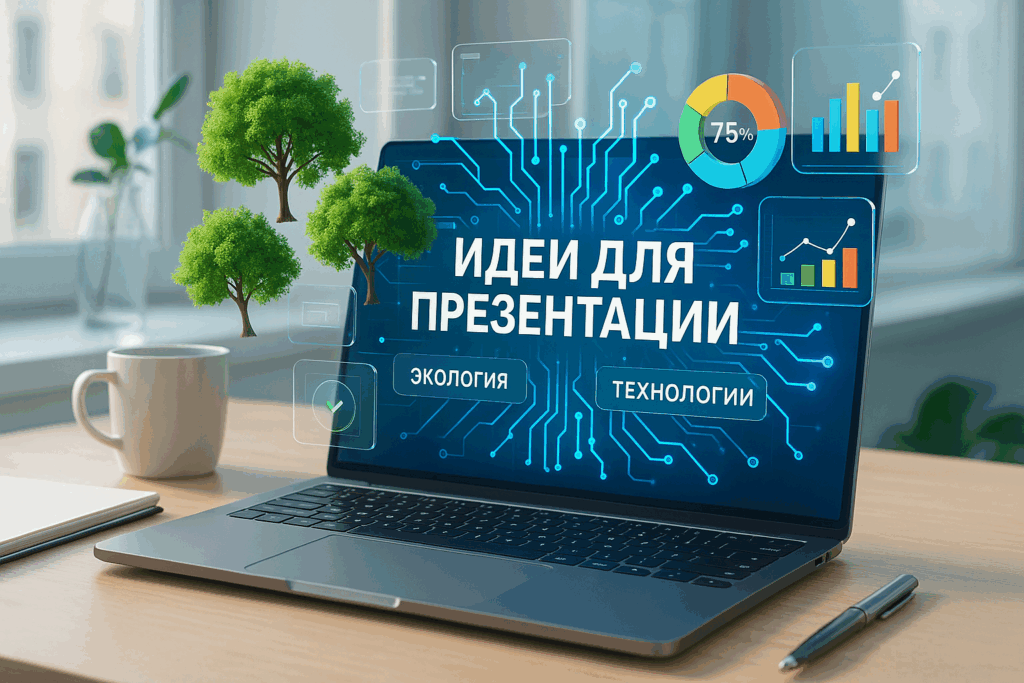 Презентация на свободную тему: 20 готовых идей от экологии до современных технологий