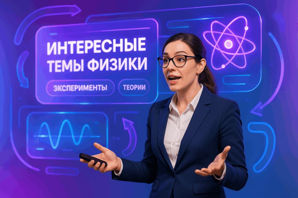 Презентация по физике: 25 интересных тем 2025
