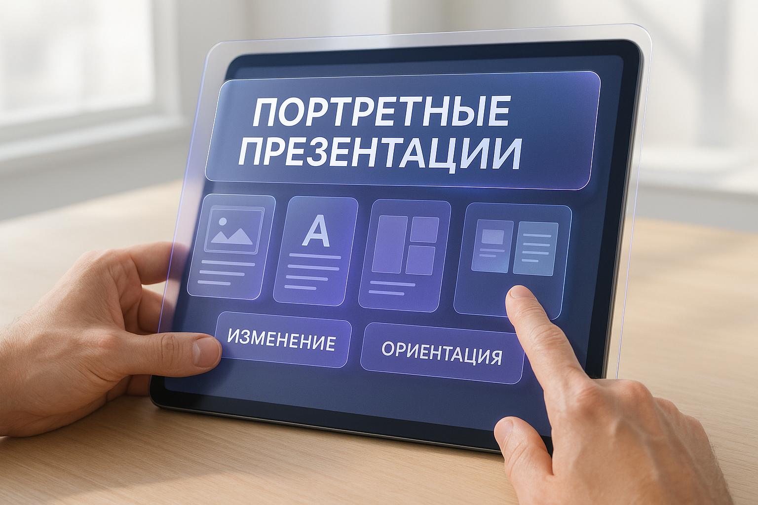 Как сделать презентацию портретной: изменение ориентации слайдов