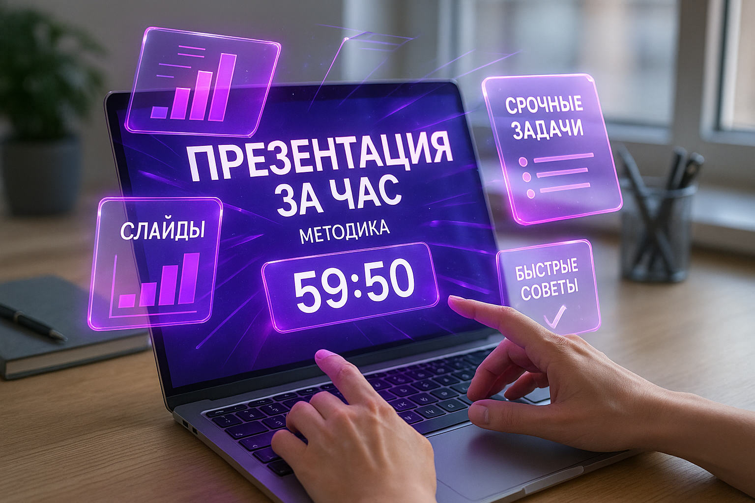 Презентация за час: методика для срочных задач