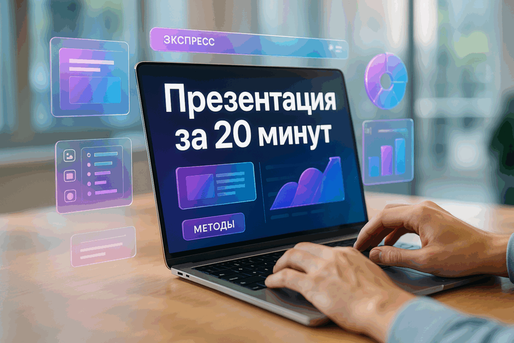 Как сделать презентацию быстро: экспресс-методы за 20 минут