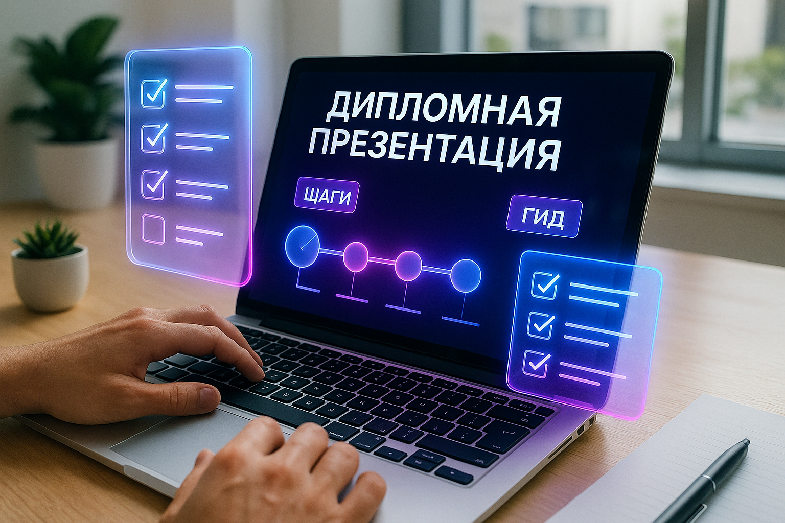 Презентация для защиты диплома: пошаговый гайд из 7 этапов