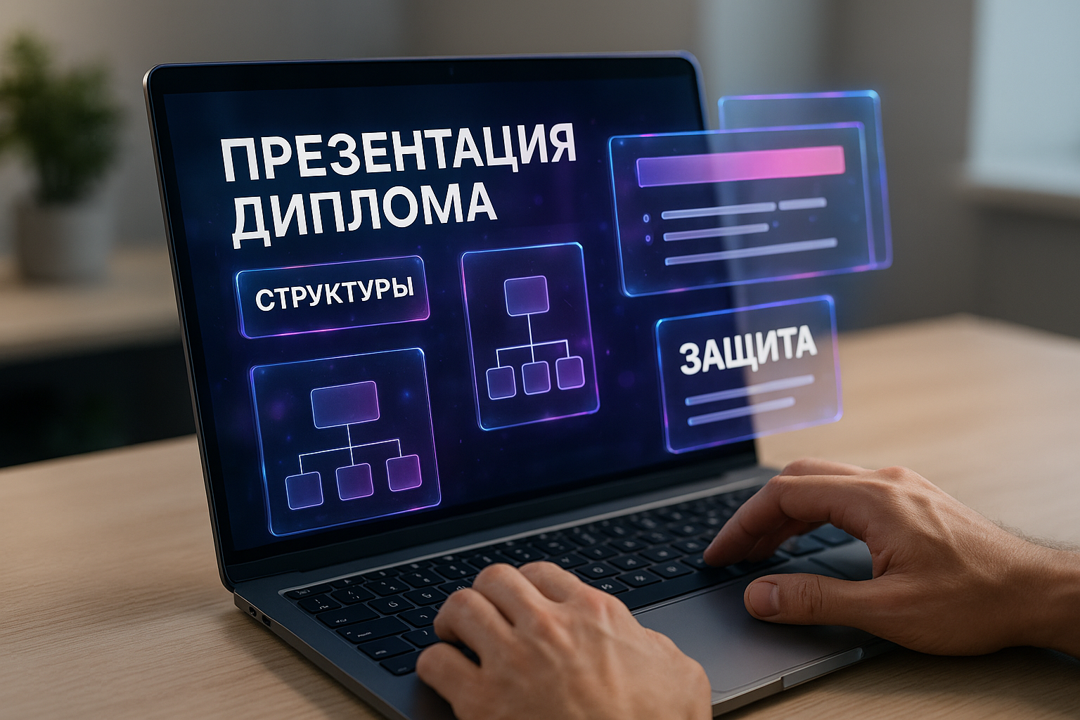 Как сделать презентацию диплома: 10 структур для защиты