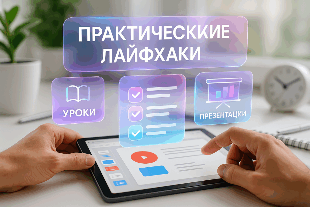 Презентация для урока: 10 практических лайфхаков