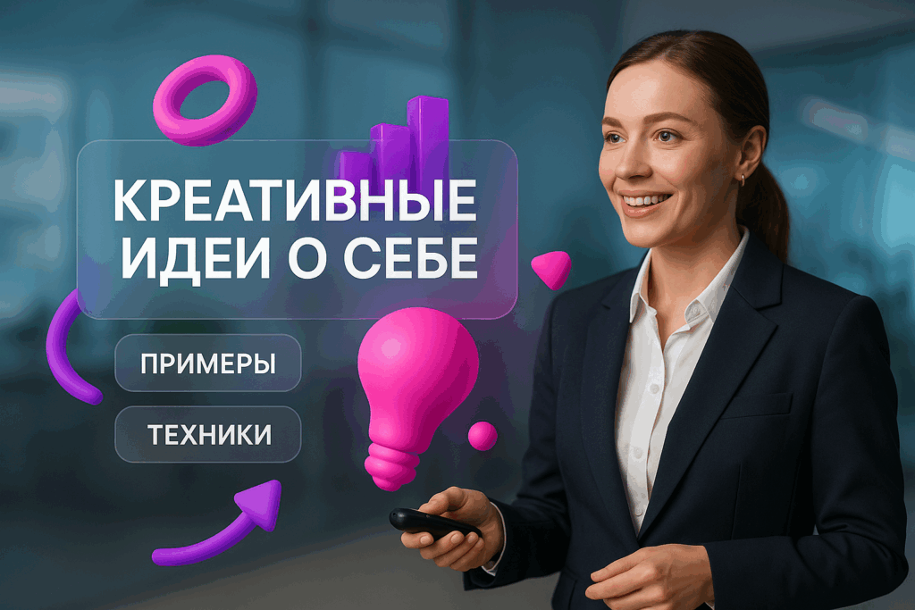 Презентация "О себе": 15 креативных идей, как интересно рассказать о себе