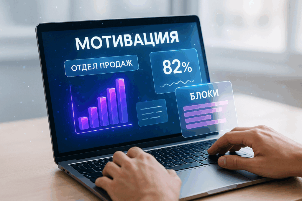 Презентация для отдела продаж: 6 блоков мотивации команды