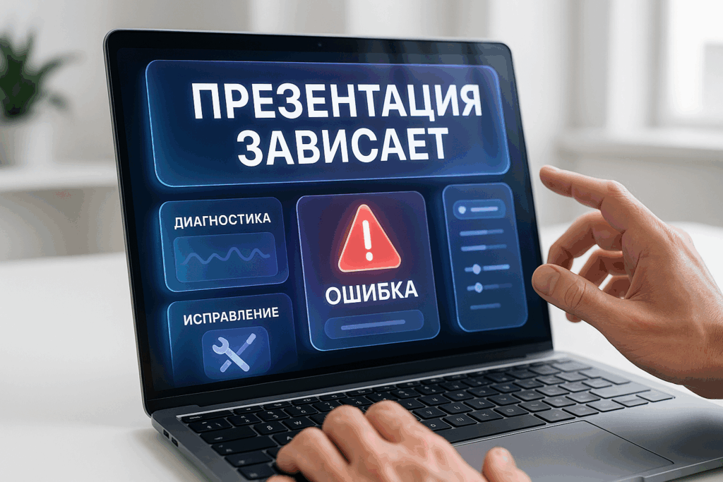 Презентация зависает при показе: диагностика и исправление