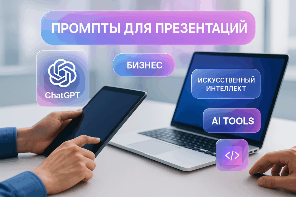 Промты для бизнес-презентаций: 12 формул для ChatGPT и других ИИ