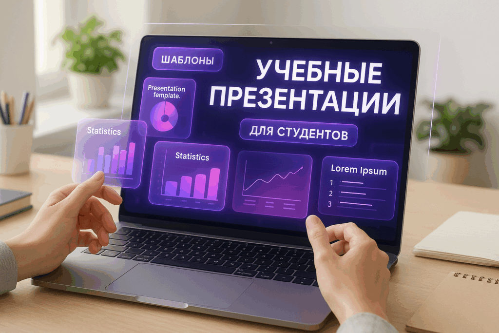 Промты для учебных презентаций: 15 шаблонов для студентов и школьников