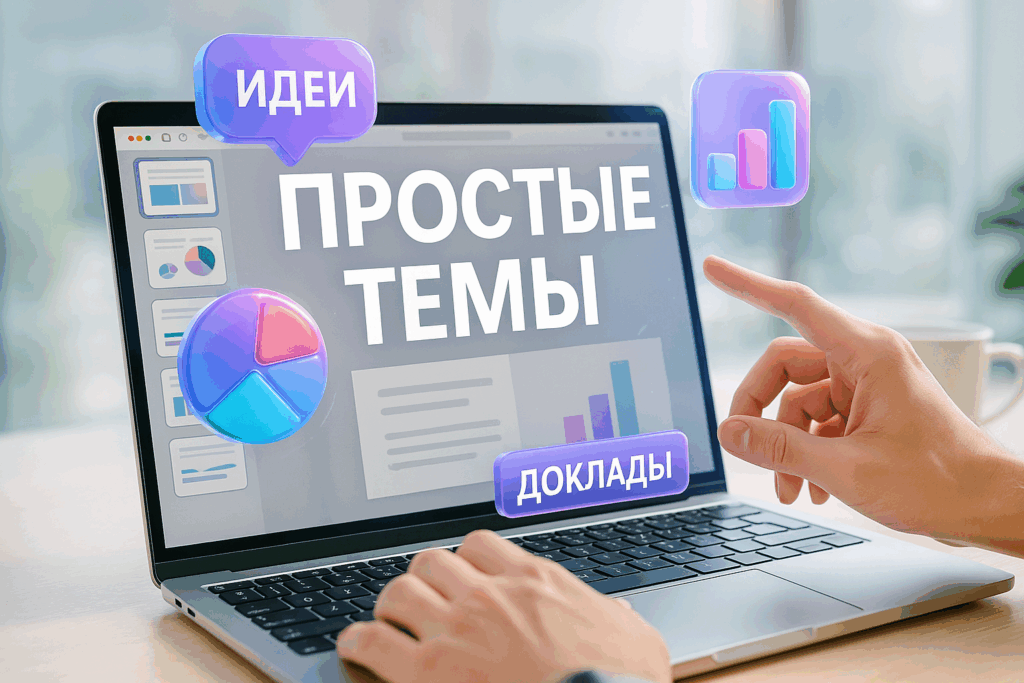 Простые темы для презентации: 20 легких идей для короткого доклада