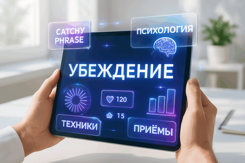 Техники убеждения в презентациях: психологические приёмы