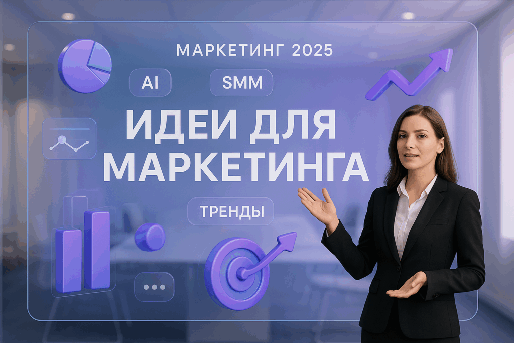 Темы для презентации по маркетингу 2025: 30+ актуальных идей от AI до трендов в SMM