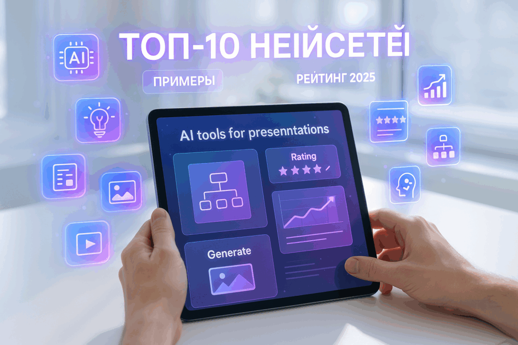 ТОП-10 нейросетей для создания презентаций: рейтинг 2025 с примерами
