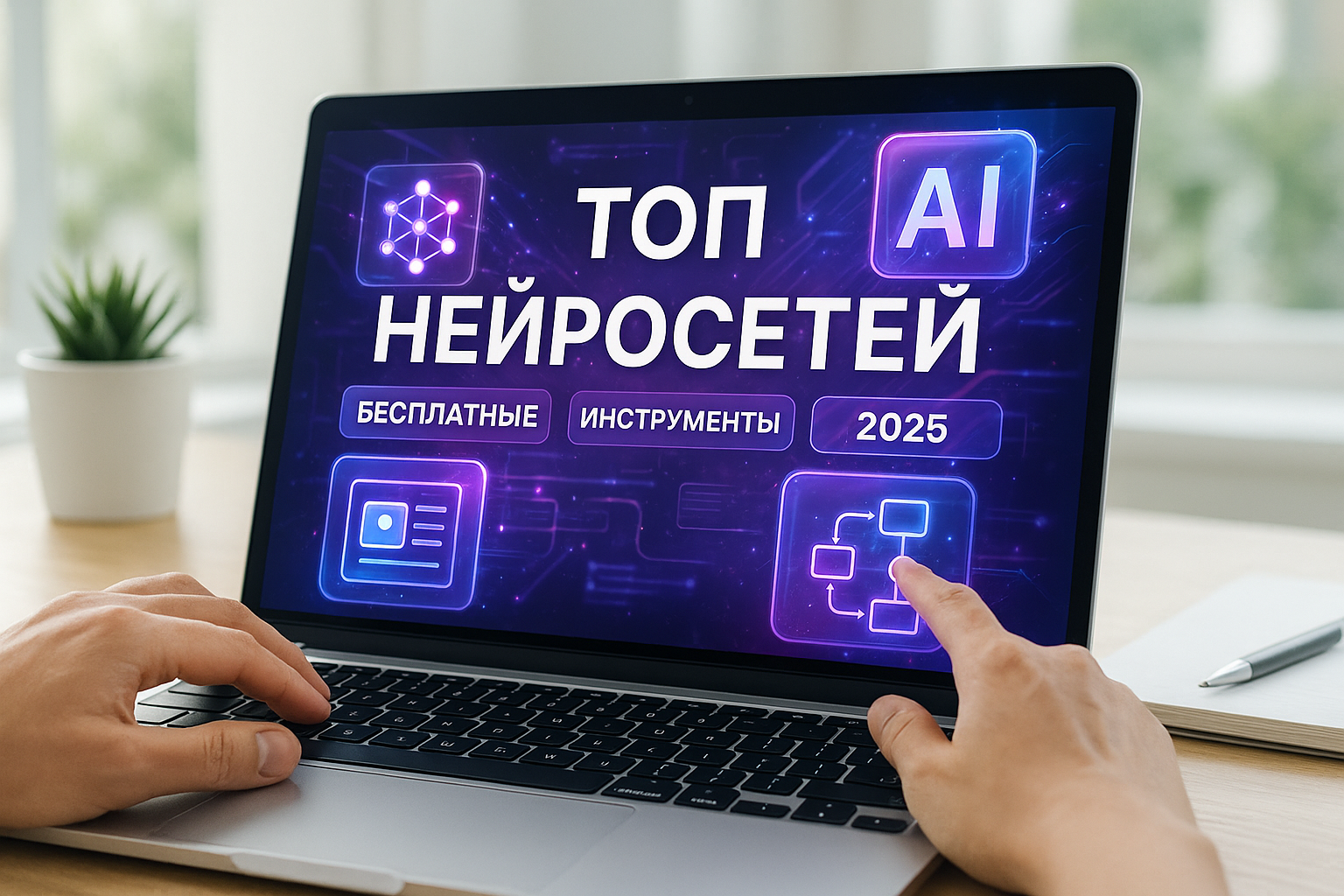 ТОП бесплатных нейросетей 2025: 25 инструментов для всех задач
