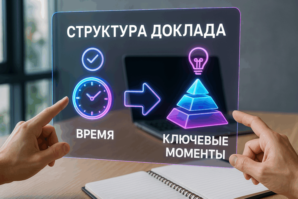 Как сделать доклад-презентацию — структура выступления на 5–7 минут