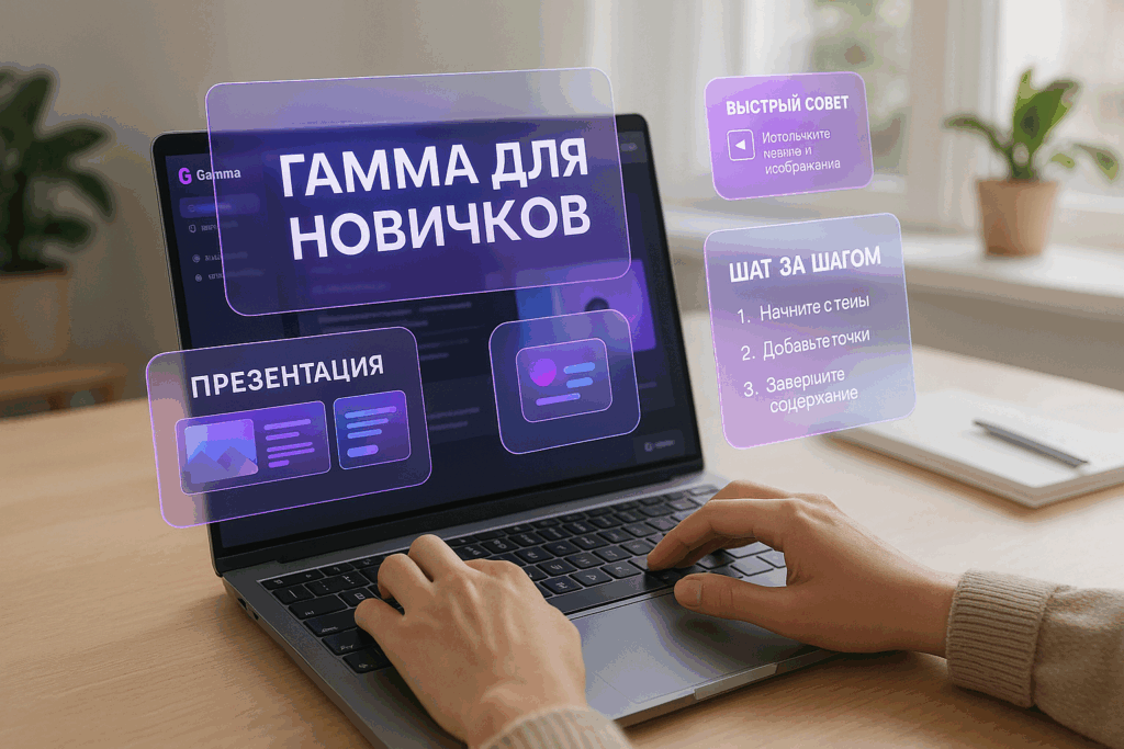 Gamma app для новичков: полная инструкция создания презентации за 10 минут