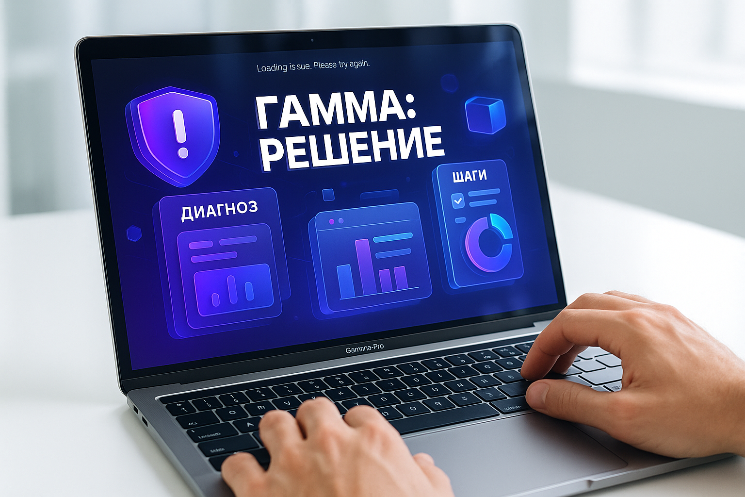 Gamma app не загружается: диагностика и решение за 5 шагов