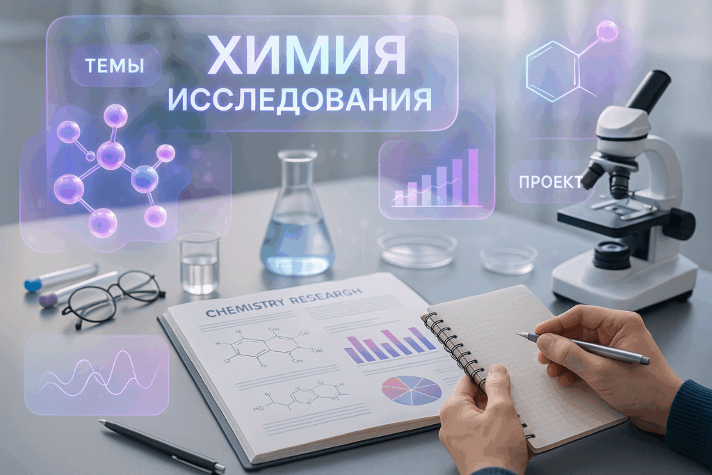 Индивидуальный проект по химии: 25 наглядных тем для исследования 2025