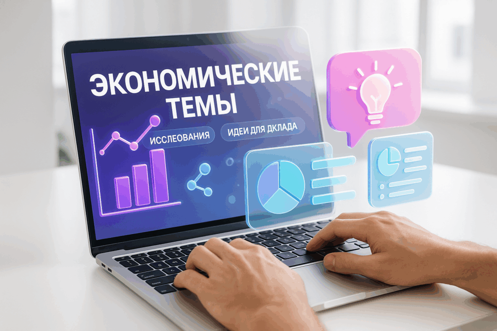 Индивидуальный проект по экономике: 25 современных тем и идей для доклада 2025